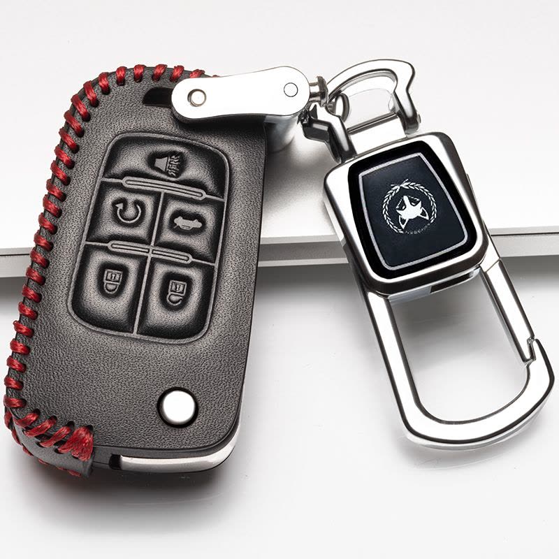 [补贴10%]全新君越钥匙套别克2018款GL8钥匙包汽车专用锁匙保护壳16款君越汽车钥匙包图片