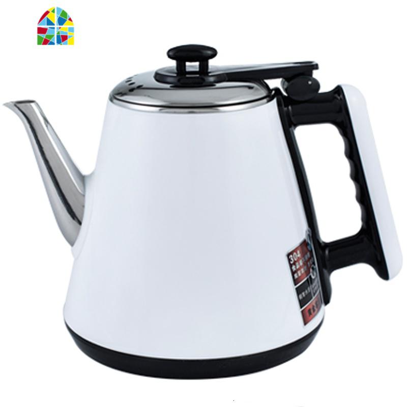 茶吧饮水机烧水壶泡茶专用单个配件五环自动上水壶美菱奥克斯通用 FENGHOU 香槟色免开盖全自动食品级304不锈钢高清大图