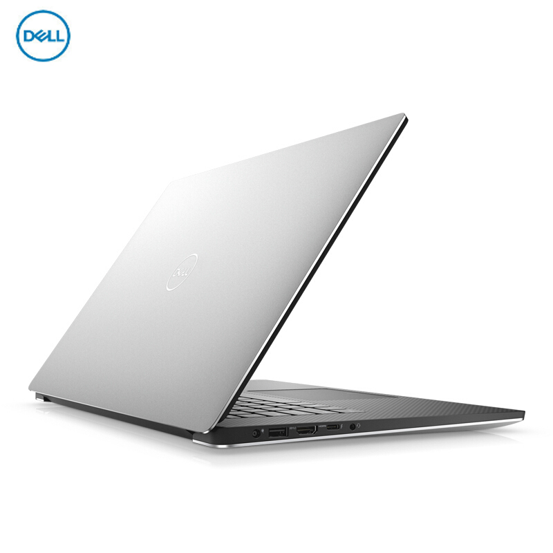 戴尔（DELL）XPS15-9570-R1545 15.6英寸轻薄窄边框高清屏笔记本电脑（Intel i5-8300H 8GB 1TB+128GB固态 4G独显 指纹 银色 ）