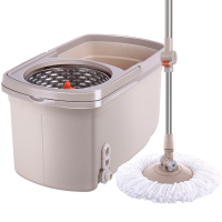 大卫 D6旋转拖把桶甩干拖布桶双驱动免手洗拖把旋转地拖桶正品