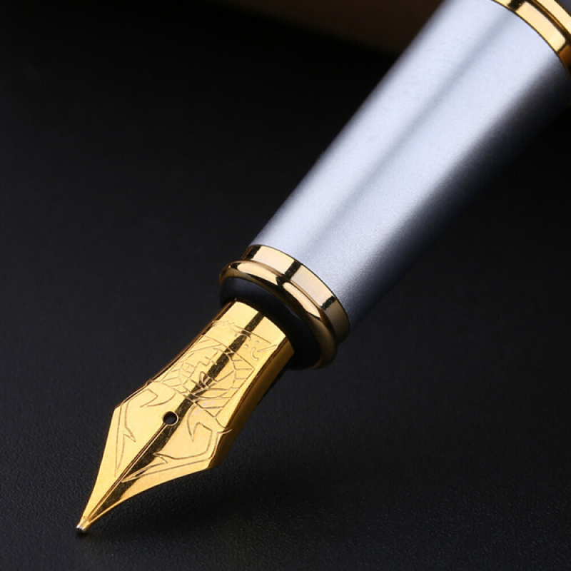 毕加索pimiops903金色钢笔签字笔男女士成人学生用练字笔商务办公瑞典