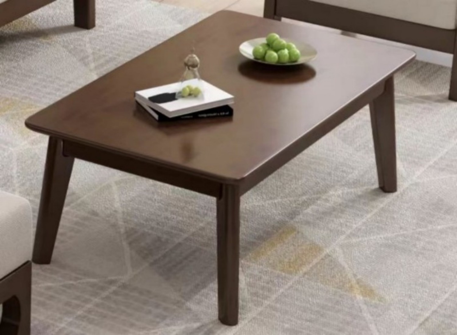 铜林现代简约实用茶几多功能家用咖啡桌高清大图