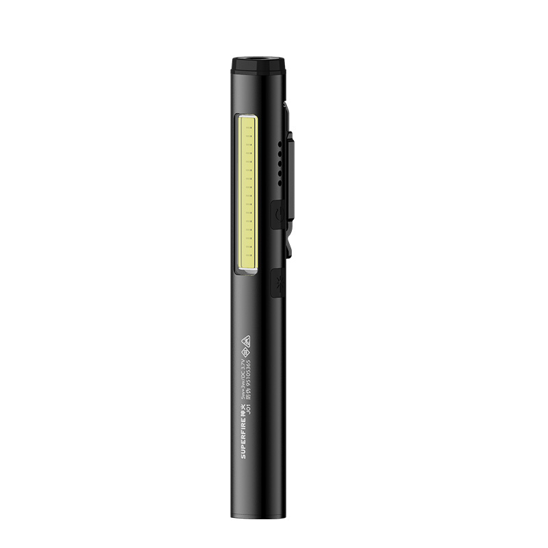 神火J01激光笔手电筒镭射强光可充电远射教学笔型多功能户外led灯