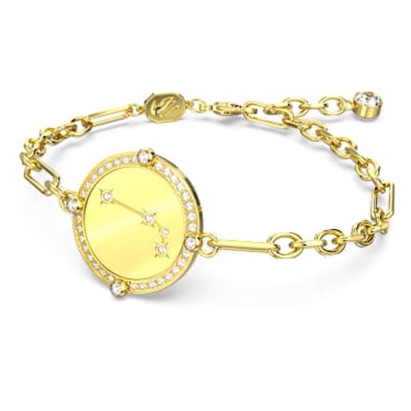 Swarovski星运加持锆石金 tone 链条款式女士占星运势手链