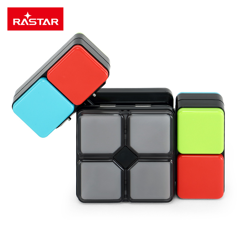 星辉(Rastar)音乐百变魔方儿童电子游戏机异型拼接益智配对魔方抖音玩具