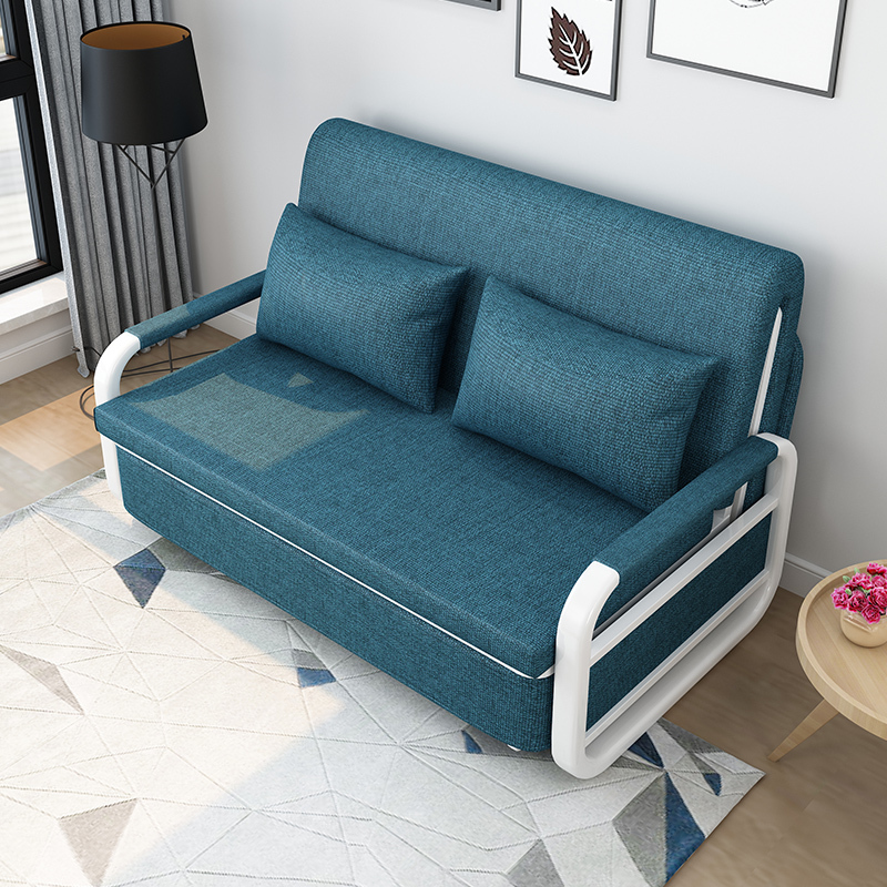 苏宁放心购多功能折叠沙发床两用双人小户型客厅收纳沙发卧室单人折叠