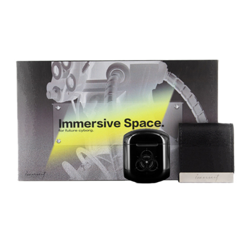 EDIFIER/漫步者 X-Pods Innersect合作款 真无线半入耳式蓝牙耳机亮黑色限量款