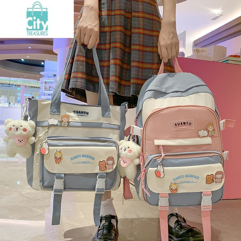 bangdou书包女生小学生三到六年级少女孩大容量高中学生初中生可爱