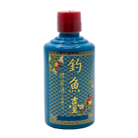 53°钓鱼台礼宾酒50ml*5蓝色礼盒装（2017年）