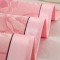 约克罗兰 夏凉用品提花冰丝席系列 可折叠凉席三件套YX1506 满园春色-粉 150*195cm