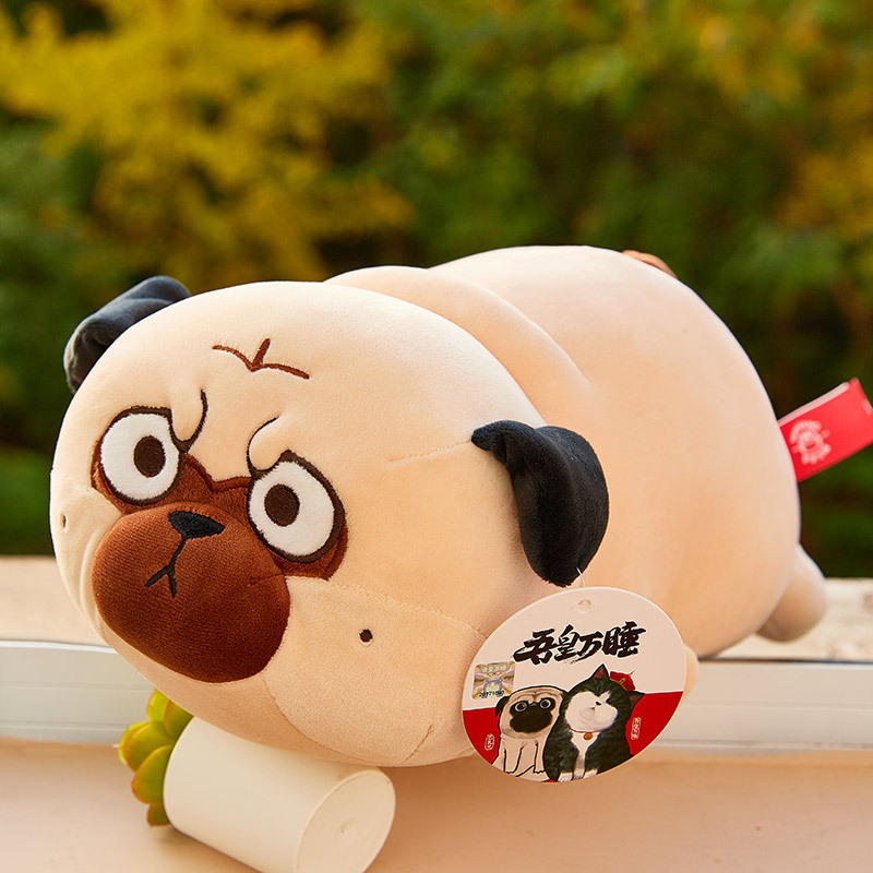 吾皇万睡公仔抖音同款巴扎黑毛绒玩具动漫周边娃娃网红礼品374正版