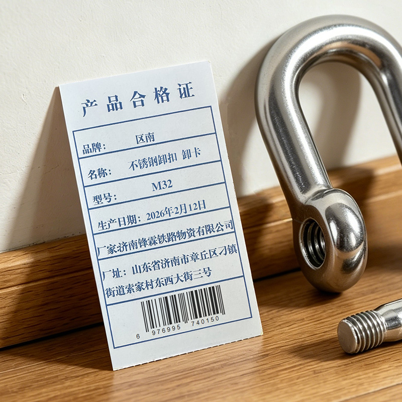 区南 不锈钢卸扣 卸卡M32 个高清大图