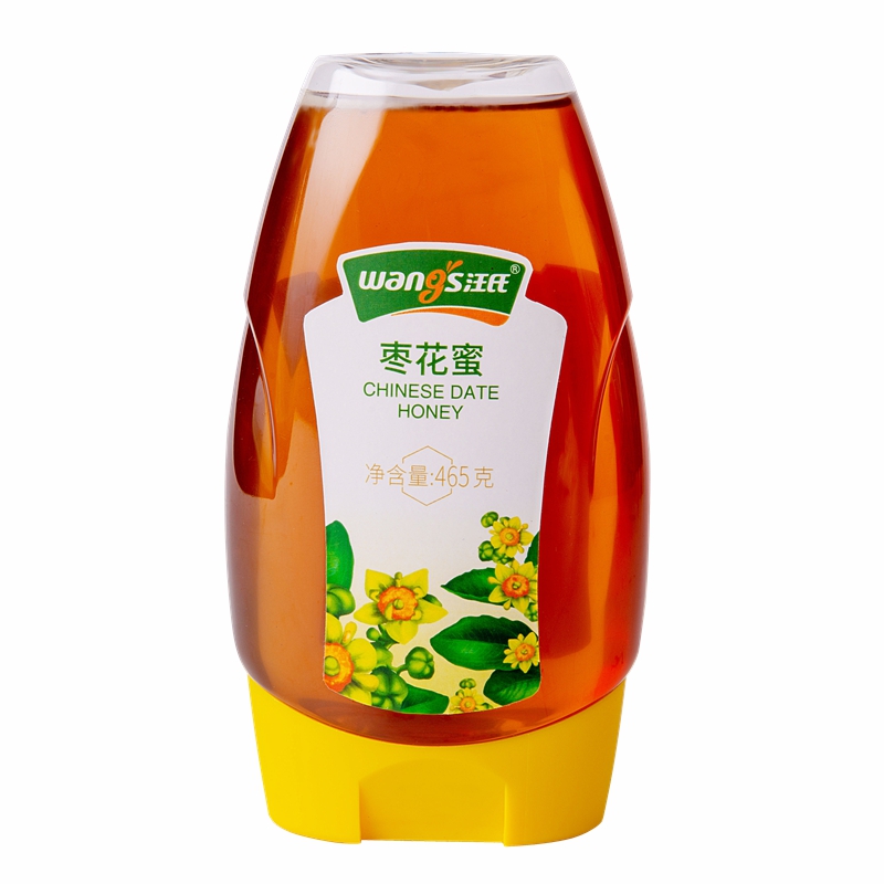 汪氏蜂蜜 枣花蜜红枣蜜465g*3瓶组合装蜂蜜高清大图