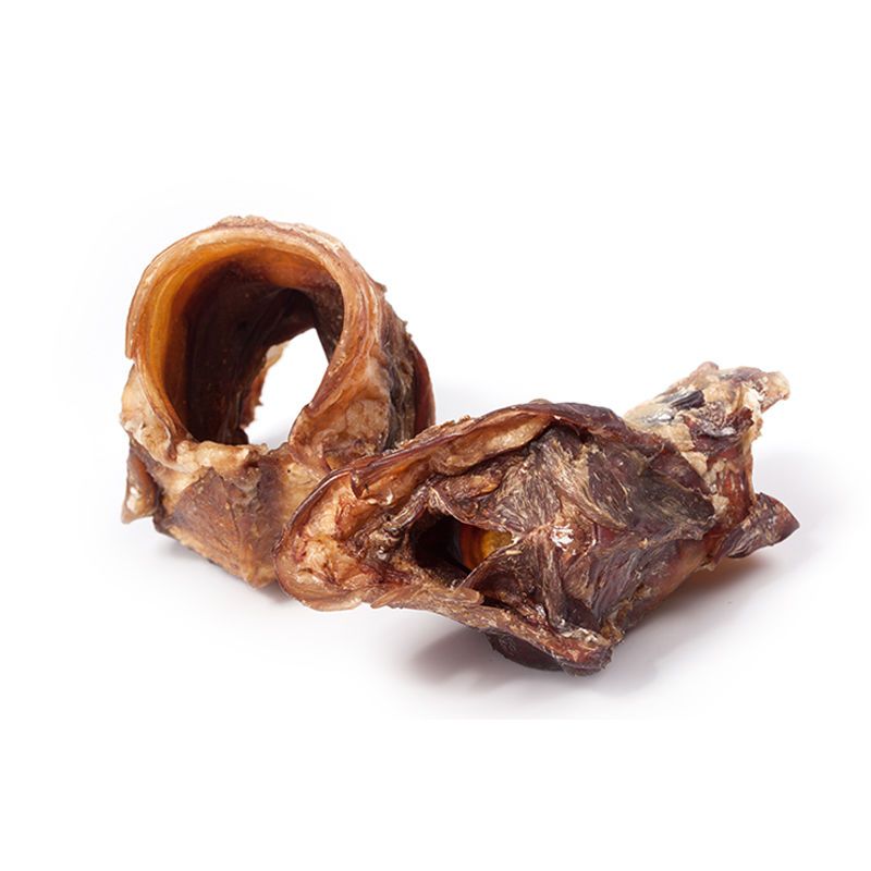 牛喉软骨宠物狗狗食 牛喉结骨小型犬磨牙补钙软脆骨 磨牙洁齿骨|小号