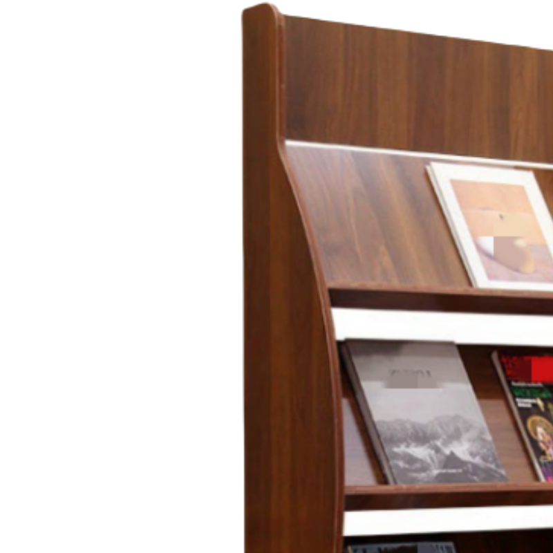 鑫龙都书报架四层个高清大图