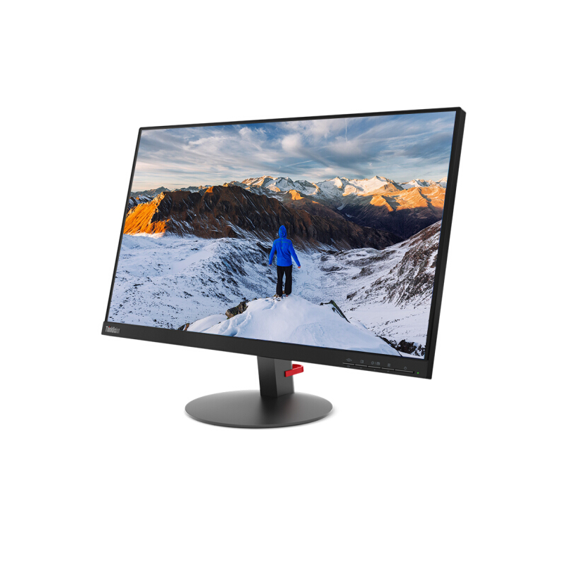 联想S24e 23.8英寸商用办公电脑显示器 低蓝光不闪屏 (HDMI VGA接口)