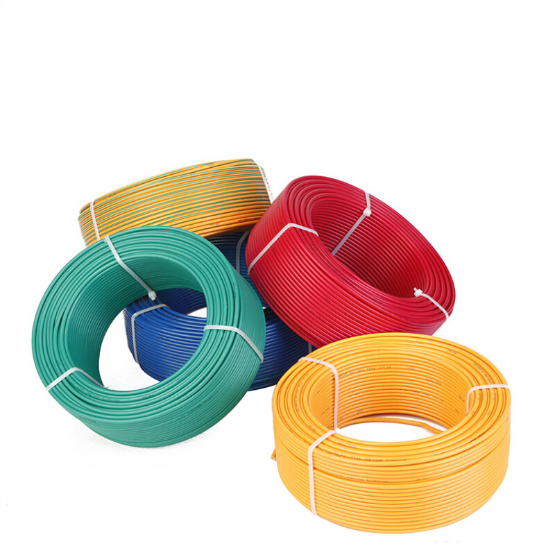 津猫耐火阻燃nhbv15平方铜芯电线国标塑铜线单芯线90米盘黑色