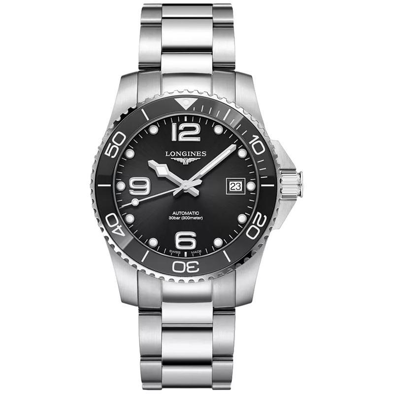 Longines/浪琴瑞士自动机械防水米男士商务休闲运动不锈钢腕表