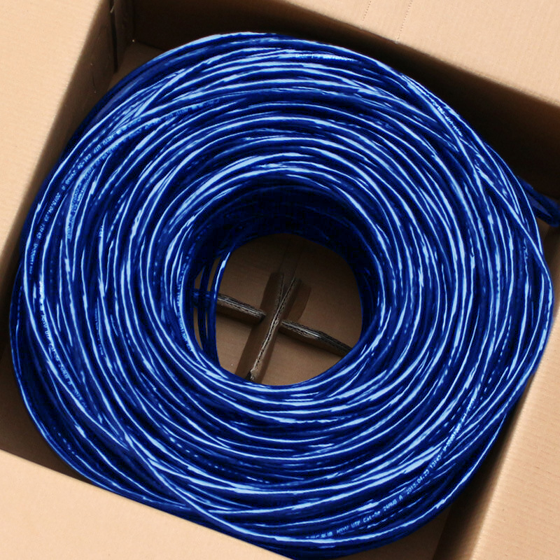 立通慧 LTH-WXC6-53FPB 六类非屏蔽网线 305米/箱(计价单位:箱)蓝色