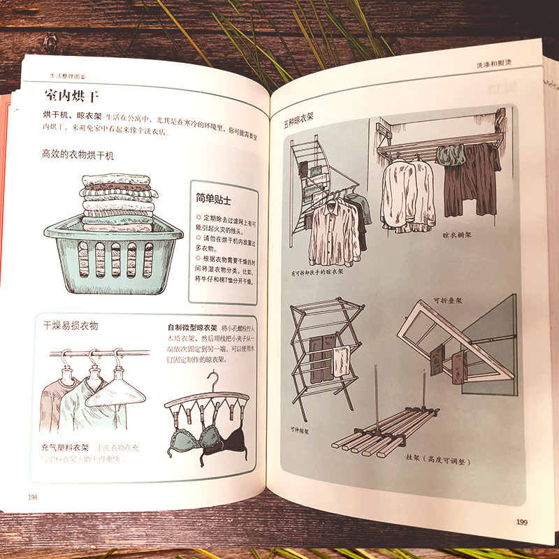 [醉染正版]生活整理图鉴家庭收纳整理小空间居家生活整理辅导手册客厅厨房时尚简单生活百科习收纳整理房间的书生活家事百科窍门高清大图