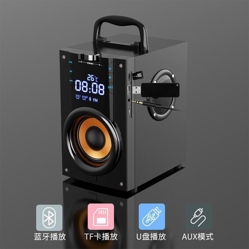 广场舞音箱低音炮户外音响手机无线蓝牙音箱播放器便携插卡音箱