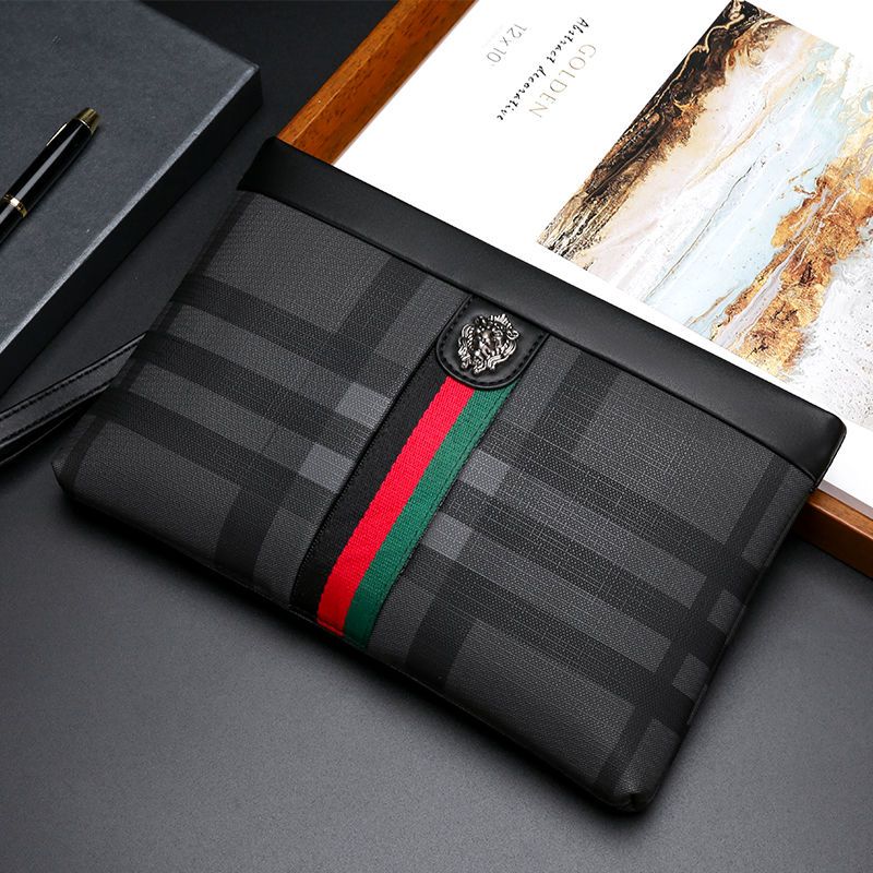 男士手拿包新款手包男潮流男包手抓包商务手伶包夹包男大容量_247 款式三