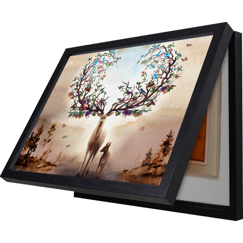 艺可恩电表箱装饰画现代简约配电箱遮挡箱客厅电源箱开关盒画