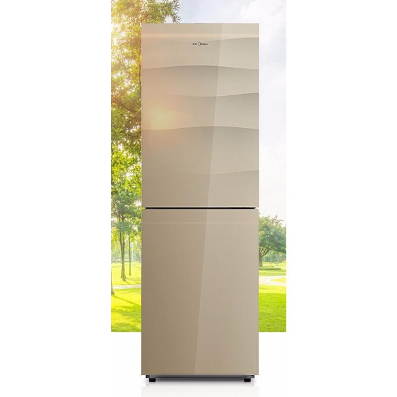 美的（Midea）BCD-249WGM 249升两门智能控温冰箱风冷无霜格调金 JH
