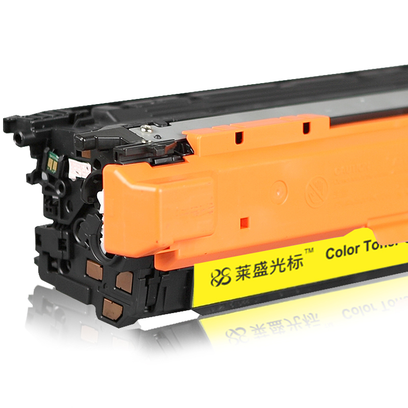 莱盛光标LSGB-CE252A硒鼓/粉盒适用于HP CP3525/CM3530 黄色