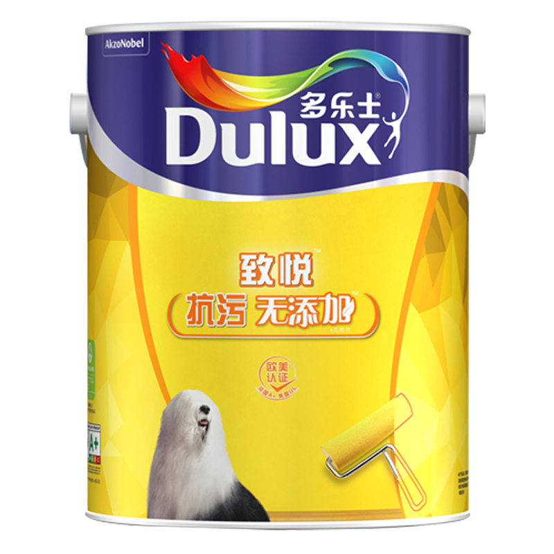 多乐士(Dulux)致悦无添加抗污乳胶漆内墙 油漆涂料 墙面漆A745 6L