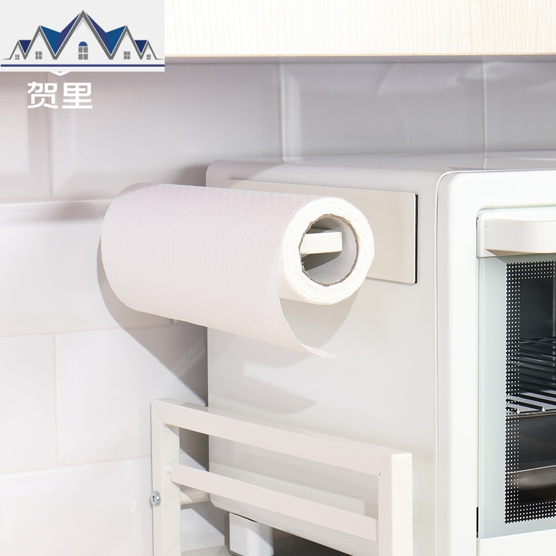 GULEK冰箱挂侧边挂架调味瓶厨房置物架不锈钢吸磁收纳 三维工匠高清大图
