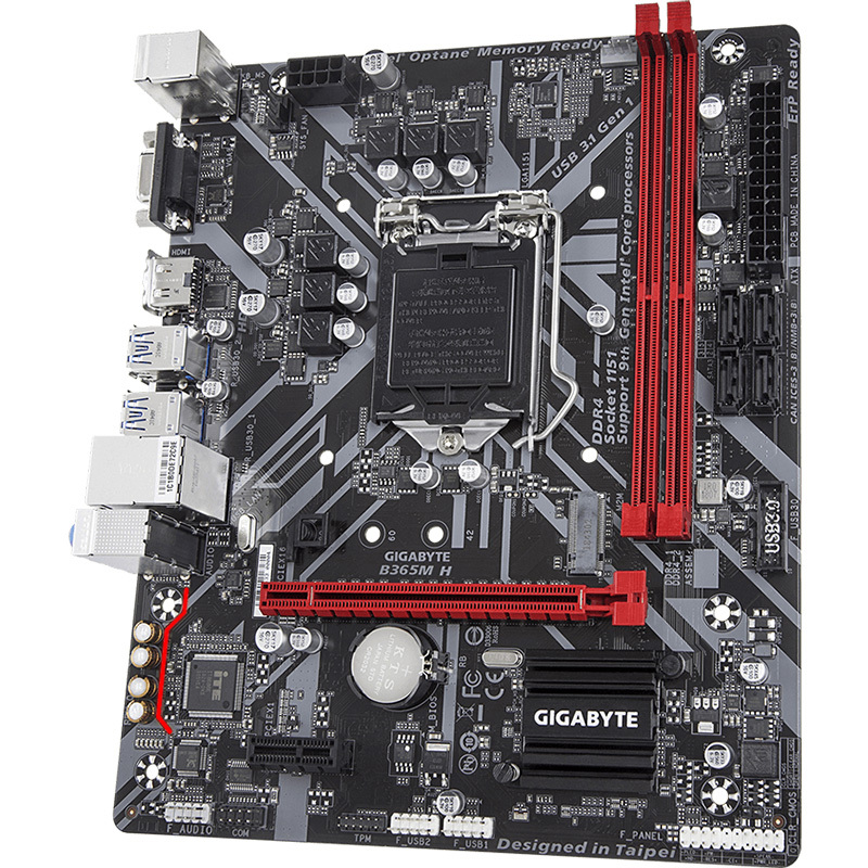 技嘉(GIGABYTE)B365M-H 电竞游戏主板UD耐久系列 支持WIN7 B365M H主板