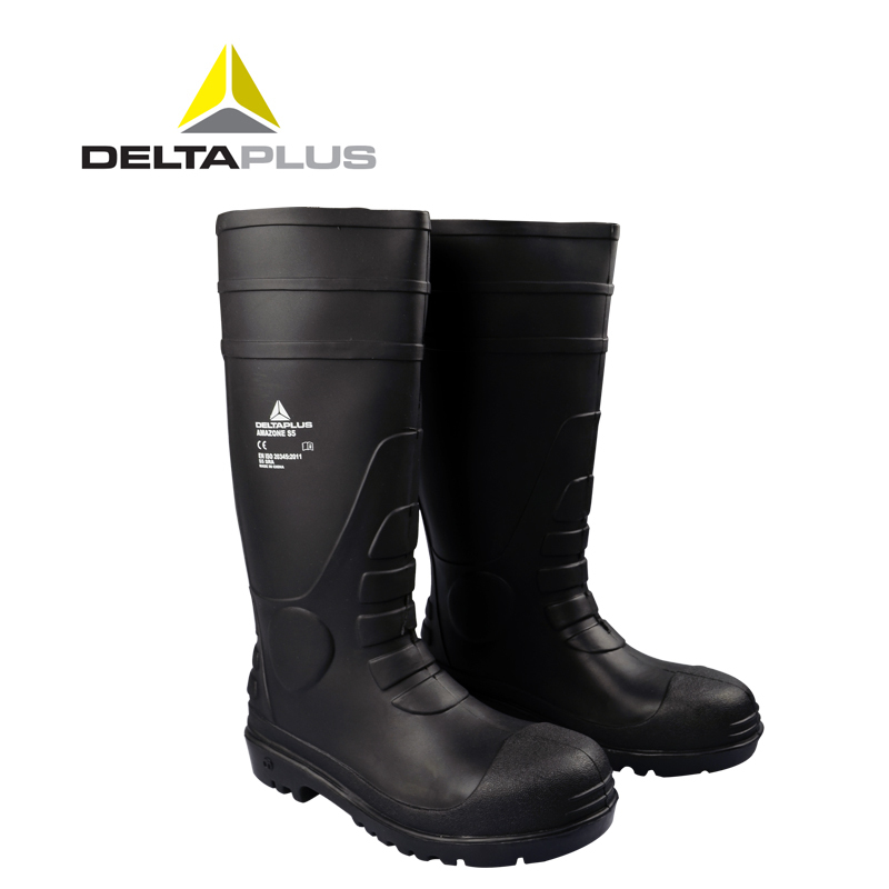 代尔塔(DELTAPLUS) 防化救援安全靴 46码 301401 货期5-10天