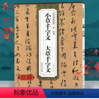 [正版]唐怀素小草千字文+大草千字文 历代碑帖精粹简体旁注高清原碑帖 初学者草书毛笔书法字帖临摹入门教程古帖墨迹本鉴赏