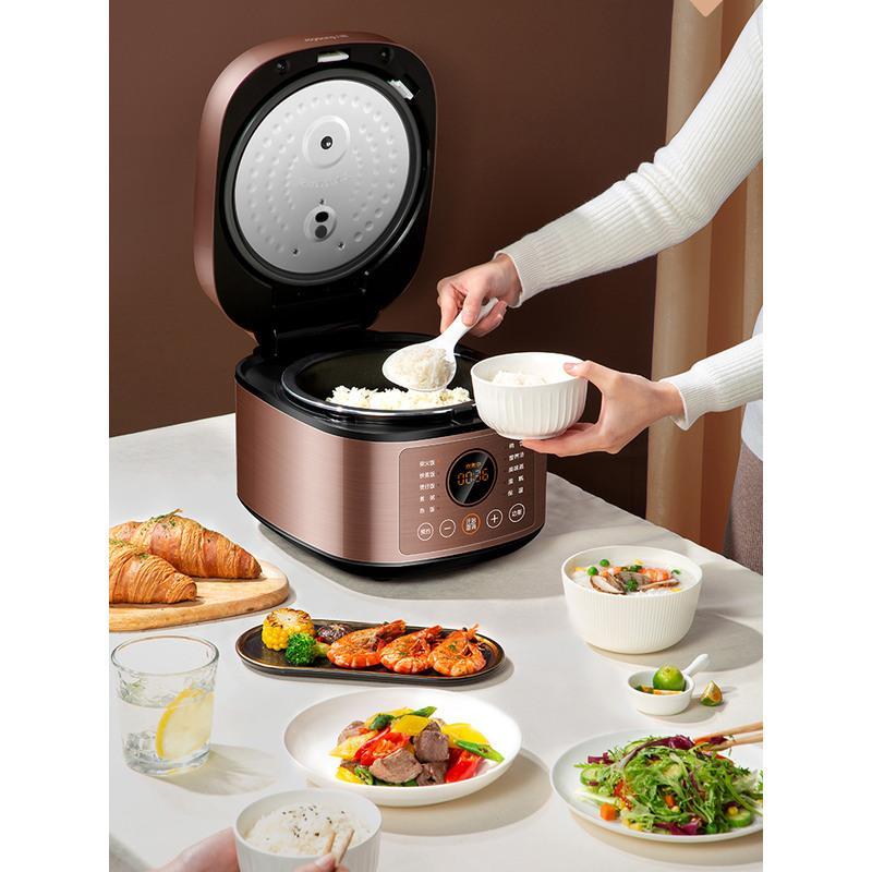 肖战推荐九阳电饭煲家用4l升电饭锅正品智能煮饭锅3人40fy819咖啡色