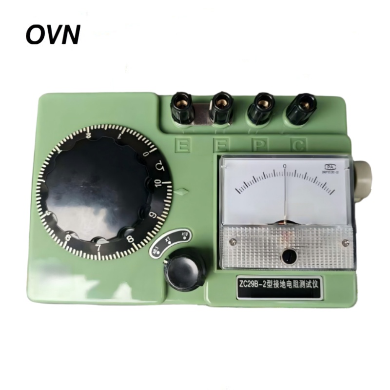 OVN 电阻测试仪手摇电阻表 ZC29B-2 精度0.01-100欧 台高清大图