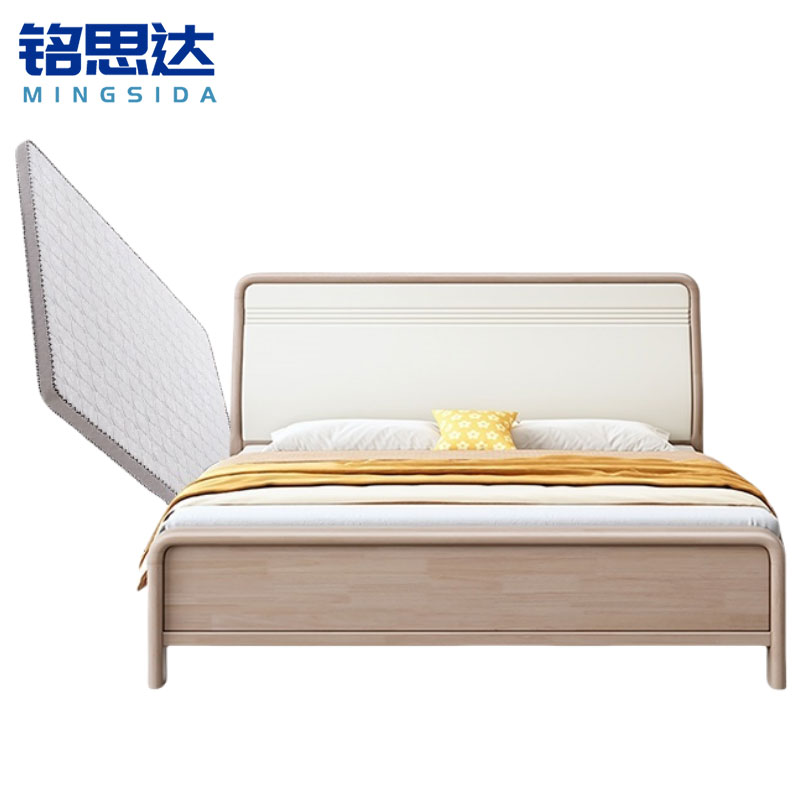 铭思 达 实木 床高清大图