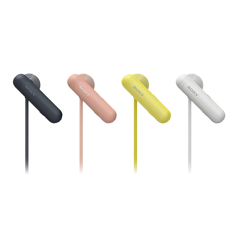 索尼(SONY) WI-SP500无线蓝牙跑步运动耳机 IPX4防水重低音入耳式免提通话耳麦