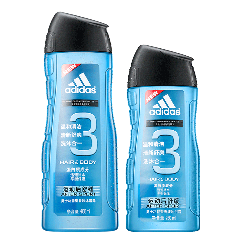 阿迪达斯 Adidas 沐浴露阿迪达斯男士沐浴露洗发水沐浴液洗发沐浴运动二合一套装清新正品 价格图片品牌报价 苏宁易购营盛美妆专营店
