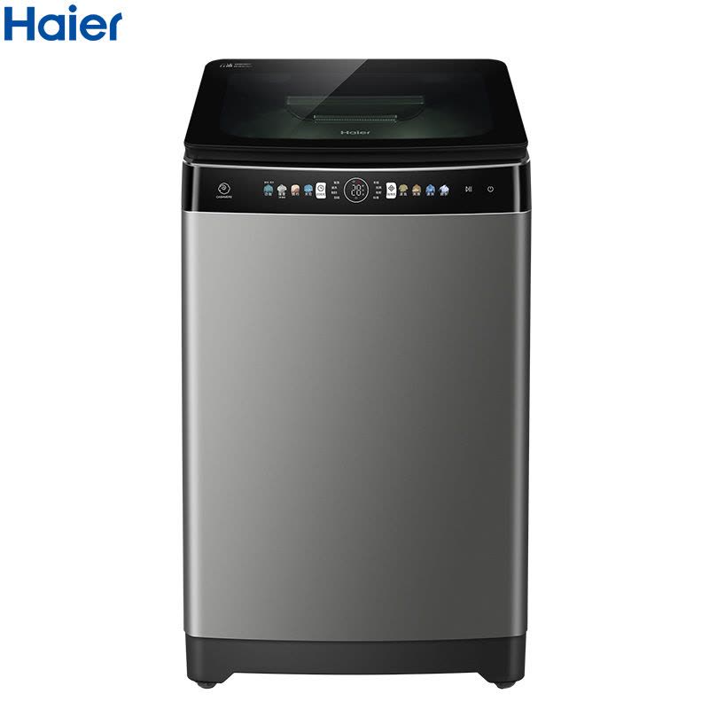 海尔(Haier)10公斤 波轮洗衣机 直驱变频 全自动家用 免清洗双动力 智能物联 MS100-BZ196U1图片