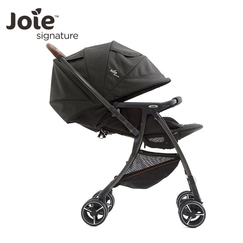 英国巧儿宜Joie婴儿推车高景观轻便折叠可换向宝宝手推车芙洛特-4WD flex-Signature 高级黑