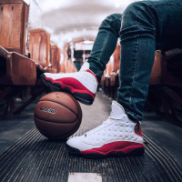 耐克 Air Jordan 13 OGChicago 红白芝加哥乔13黑白熊猫 渣渣辉舒适缓震情侣篮球鞋