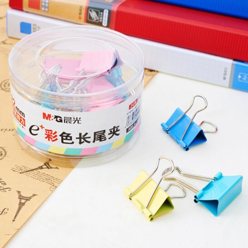 晨光(M&G)ABS92740 长尾夹Eplus32mm(筒装)彩色 3# 4筒装高清大图