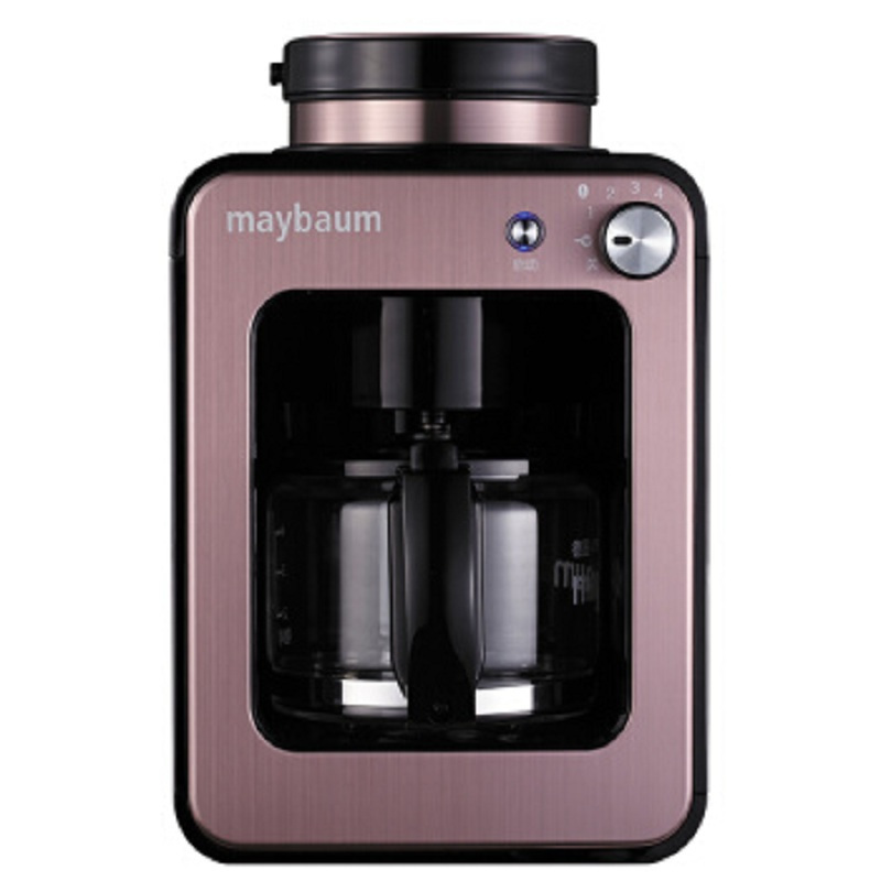 [精选]五月树maybaum M350咖啡机 德国家用商用全自动美式迷你磨豆红色咖啡机