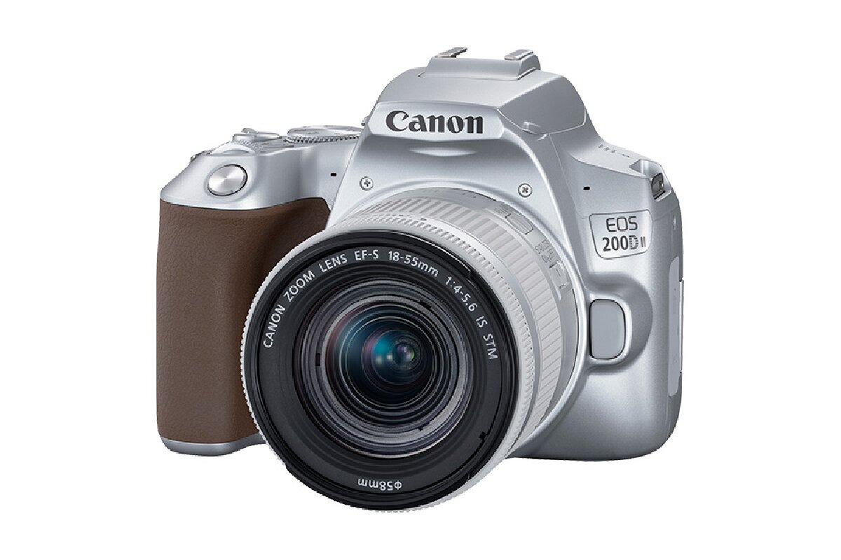 佳能入门级单反200DII (18-55)白色 套机高清大图