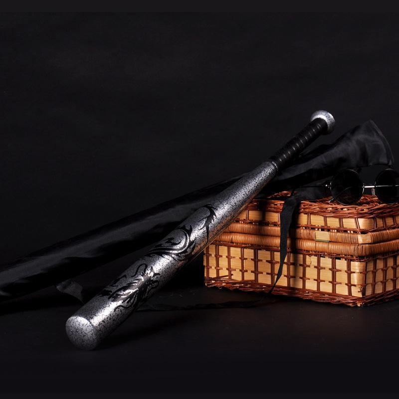 龙纹加厚合金钢棒球棍防卫棒球棒合法防身车载武器铁棍棒球杆