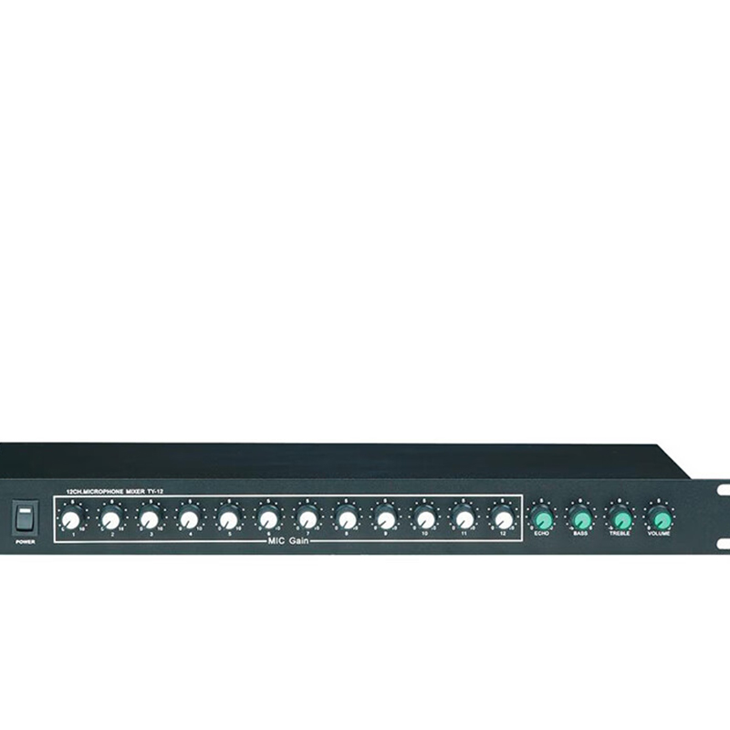 润普(Runpu)音视频会议幻象供供电混音器集线器RP-TA550高清大图