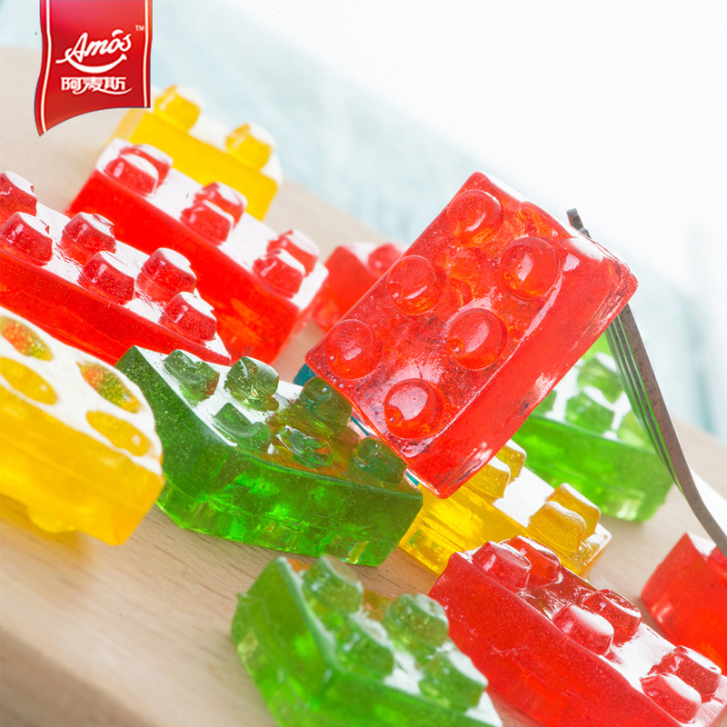 阿麦斯4d积木果汁软糖72g460
