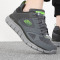 Skechers斯凯奇男鞋新款复古缓震运动鞋透气轻便健步鞋跑步鞋232398-CHAR ZP