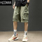 HLCOMAN工装短裤男夏季日系潮牌中裤男士大码宽松休闲新款潮流外穿五分裤